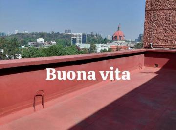 Oficina , Cuauhtémoc · Oficina en PH Bien Ubicada con Doble Terraza