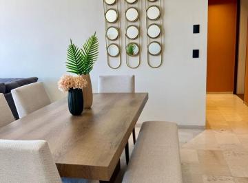 Departamento · 151m² · 3 Recámaras · Departamento Amueblado en Renta en Torre Tangente 52