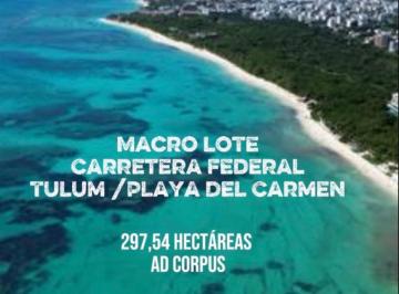 Terreno / Lote · 297m² · Terreno - Carretera Tulum - Cancún