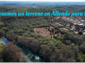 Terreno / Lote · 2520m² · Magnífico Terreno en Allende N. L. Colida con Río Tecolote