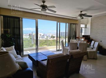 Departamento · 301m² · 4 Recámaras · 4 Estacionamientos · Departamento en Venta y Renta en Cancún. Grand Arrecife Penthouse 4 Recámaras. Supermanzana 13