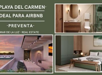 Departamento · 55m² · 2 Recámaras · 1 Estacionamiento · Oportunidad! Departamento de 2 Recámaras con Balcón en Playa del Carmen, Preventa.