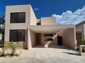Casa de 4 habitaciones, Baca · Casa a Estrenar en Venta en Privada con Amenidades en Cholul | 4 Recamaras | Terraza y Alberca