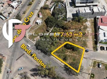 Terreno / Lote · 677m² · Terreno en Renta en Boulevard Pocitos y Av Siglo Xxi Al Norte de La Ciudad de Aguascalientes