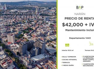 Departamento de 2 habitaciones, León · Departamento de 146 m² con 2 Recámaras en Renta en Jardines del Moral