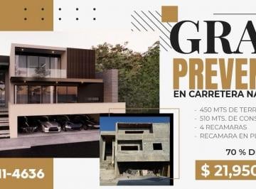Casa de 4 habitaciones, Monterrey · Residencia en Venta La Toscana, Carretera Nacional