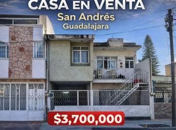 Casa de 6 habitaciones, Guadalajara · Casa en Venta en Guadalajara, Jalisco (Colonia San Andres)