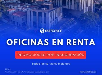 Oficina , Guadalajara · Oficinas Premium en Renta – Chapultepec | Av Unión 601 | Listas Para Ocupar