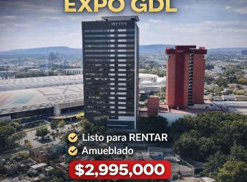 Departamento de 2 habitaciones, Guadalajara · Departamento en Venta en Guadalajara, Jalisco (Condominio Mariano Otero).