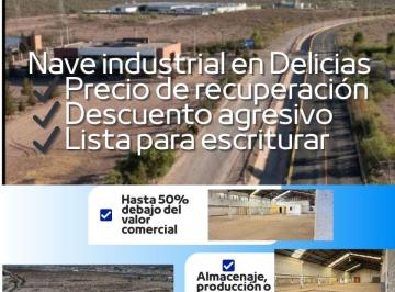 Nave industrial , Delicias · Descuento Real Nave Industrial en Venta Delicias, $12 Mdp, Valor $46 Mdp 75% de Descuento