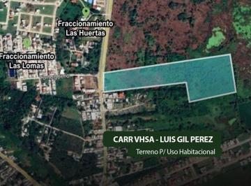Terreno / Lote , Villahermosa · Terreno Para Uso Habitacional F - 1233