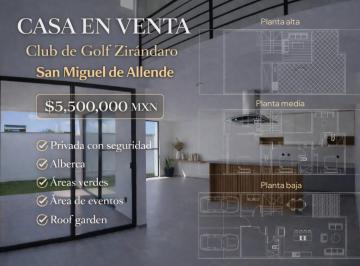 Casa de 4 habitaciones, San Miguel de Allende · Casa en Club de Golf Zirandaro, San Miguel de Allende