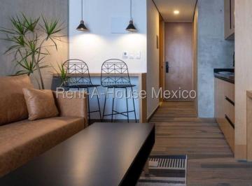 Departamento de 1 habitación, Cuauhtémoc · Departamento en Renta en Cuauhtémoc, Colonia Condesa Kg26 - 1614