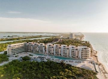 Departamento de 3 habitaciones, Mérida · Departamento en Venta Merída, Frente Al Mar de Telchac