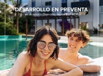 Departamento de 2 habitaciones, Acapulco de Juárez · Departamento en Preventa en Privada Do Mar Acapulco Diamante Desde $1,800,000 Pesos
