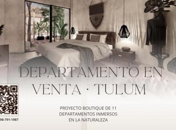 Departamento · 73m² · 1 Recámara · Departamento 1 Habitacion en Tulum con Alberca, 10 Minutos de La Playa