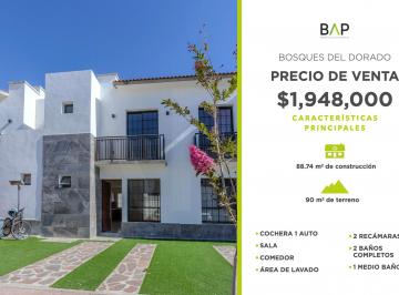 Casa de 2 habitaciones, León · Casa con 90 m² de Terreno y 2 Recámaras en Venta, Bosques del Dorado.
