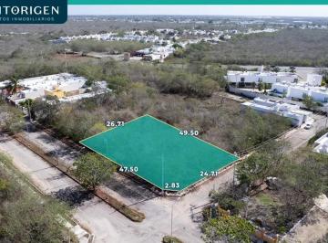 1 · En Venta Terreno en Esquina 100 % Urbanizado Al Norte de Merida Cholul