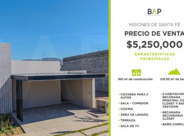 Casa de 2 habitaciones, León · Casa con 2 Recámaras en Venta en Misiones de Santa Fe