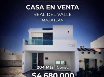 Casa en condominio de 3 habitaciones, Mazatlán · Casa en Venta en Mazatlan, Sinaloa (Real del Valle)