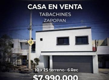 Casa de 6 habitaciones, Zapopan · Casa en Venta en Zapopan, Jalisco (Tabachines)