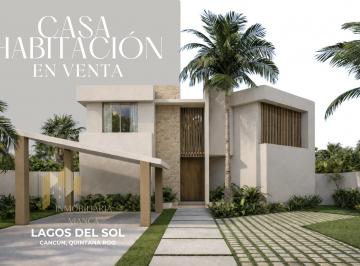 Casa de 5 habitaciones, Cancún · Casa en Venta Lagos del Sol (Vista Al Lago)