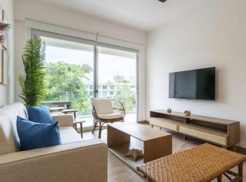 Departamento de 2 habitaciones, Solidaridad · Departamento en Renta en Leaf Playacar, Playa del Carmen