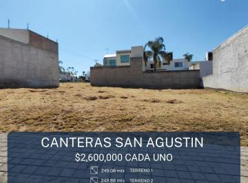 Terreno / Lote · 249m² · Terrenos Juntos en Venta Canteras de San Agustin