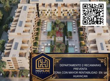 Departamento · 123m² · 2 Recámaras · 1 Estacionamiento · Depto 2 Recámaras | 123 m² | Av Huayacán | Amenidades