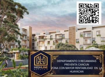 Departamento · 100m² · 3 Recámaras · 1 Estacionamiento · Depto 2 Recámaras | 123 m² | Av Huayacán | Amenidades