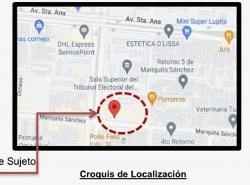 Terreno comercial , Coyoacán · Propiedad Excelente Ubicación por Alta Densidad Poblacional