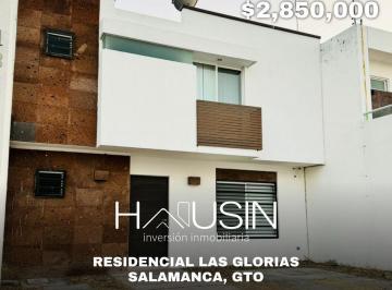 Casa · 160m² · 3 Recámaras · 2 Estacionamientos · Casa en Venta. Macro Lote 1, Residencial Las Glorias. Salamanca, Gto.