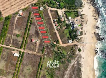 Terreno / Lote · 581m² · Terrenos Exclusivos Frente a Playa Agua Blanca, Puerto Escondido, Oaxaca