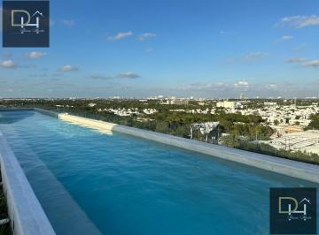 Departamento · 161m² · 3 Recámaras · 2 Estacionamientos · ¡Bonito Departamento en Renta en Areka - Pb con Jardin y Vista a La Reserva!