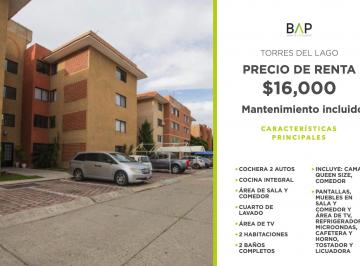 Departamento de 2 habitaciones, León · Departamento de 2 Habitaciones en Renta en Torres del Lago