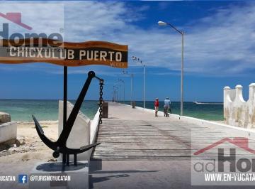 Terreno / Lote · 400m² · Terreno en Venta 4ta Fila Playa en Chicxulub Puerto, Yucatán