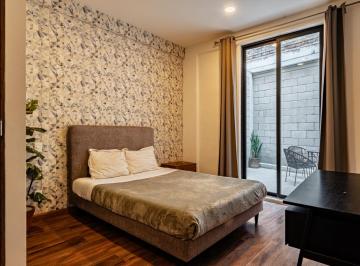 Departamento de 1 habitación, Cuauhtémoc · Oasis Privado en Planta Baja con Roof Garden en El Corazón de La Cdmx