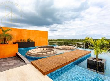Departamento · 3 Recámaras · 1 Estacionamiento · Kune in Tulum 101, 3 Bedrooms Apartment With Lock Off For Rent Long Term