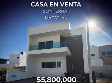 Casa en condominio de 4 habitaciones, Mazatlán · Casa Nueva en Venta en Mazatlan, Sinaloa (Fraccionamiento Sonterra I)