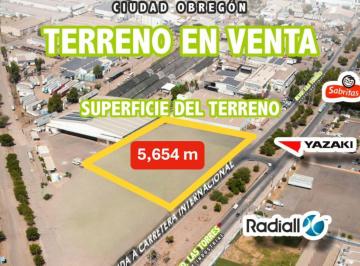 Terreno industrial , Cajeme · Terreno Comercial Industrial en Venta en Ciudad Obregón Sonora (Cajeme) Parque Industrial