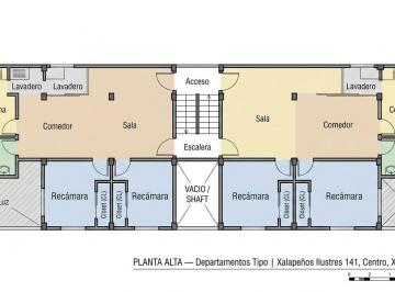 Edificio de 19 habitaciones, Xalapa · Edificio con 9 Departamentos y 1 Local Comercial. Generando Ingresos. Centro.