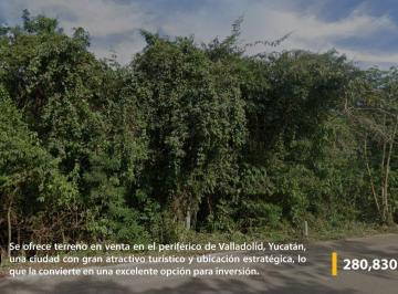 Terreno / Lote , Valladolid · Terreno en Venta Sobre El Periferico de Valladolid Yucatán Pueblo Mágico