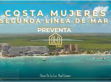 Departamento · 64m² · 1 Recámara · 1 Estacionamiento · Departamento a Precio de Lanzamiento en Costa Mujeres, La Nueva Zona Hotelera de Cancún.