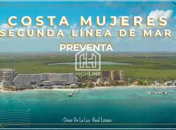 Departamento · 64m² · 1 Recámara · 1 Estacionamiento · Departamento a Precio de Lanzamiento en Costa Mujeres, La Nueva Zona Hotelera de Cancún.