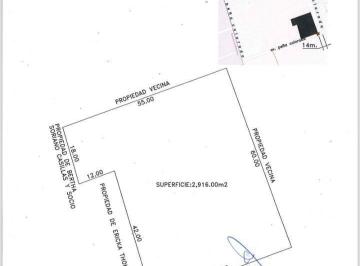 Terreno / Lote · 2916m² · Venta Terreno Para Construir 4 Casas
