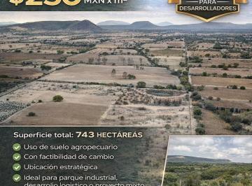 Terreno / Lote · 7430000ha · Venta de Terreno Frente Al Aeropuerto de Qro