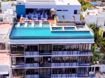 Departamento de 1 habitación, Solidaridad · Departamento Amueblado Turnkey de Entrega Inmediata con Terraza y Jacuzzi Frente Al Coco Bongo