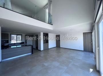 Departamento de 3 habitaciones, Querétaro · Penthouse Renta Loma Dorada Querétaro Doble Altura Jacuzzi, 3 Estacionamientos, Amenidades Adhg