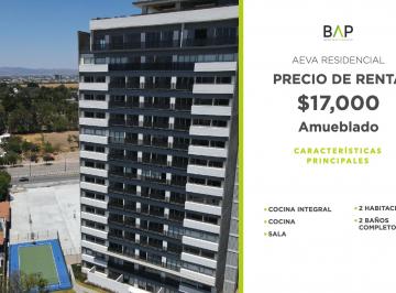 Departamento de 2 habitaciones, León · Departamento en Renta de 2 Habitaciones en Aeva Residencial.