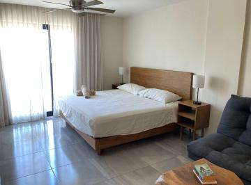 CAMA CON BUROS · Departamento en Renta 1rec 40 m² en Playa del Carmen Amueblado a 5 Calles de La Playa